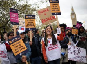 Nurses strike